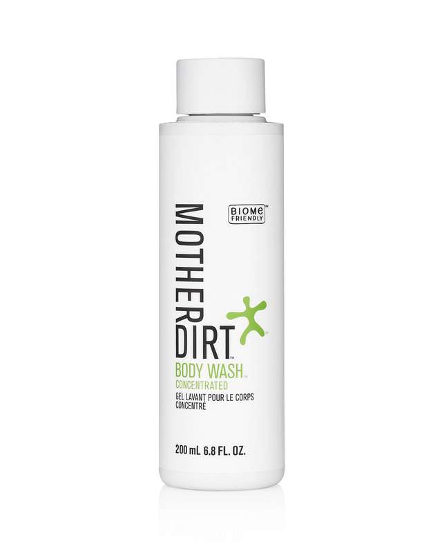 Mother Dirt Body Wash, Microbiome Friendly, Plant-Based, Preservative Free, 200ml
