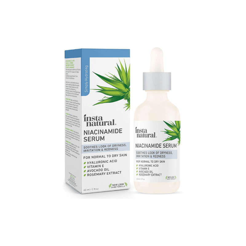 InstaNatural Niacinamide 5% Face Serum - Vitamin B3 Anti Aging Skin Moisturizer - Diminishes Acne...