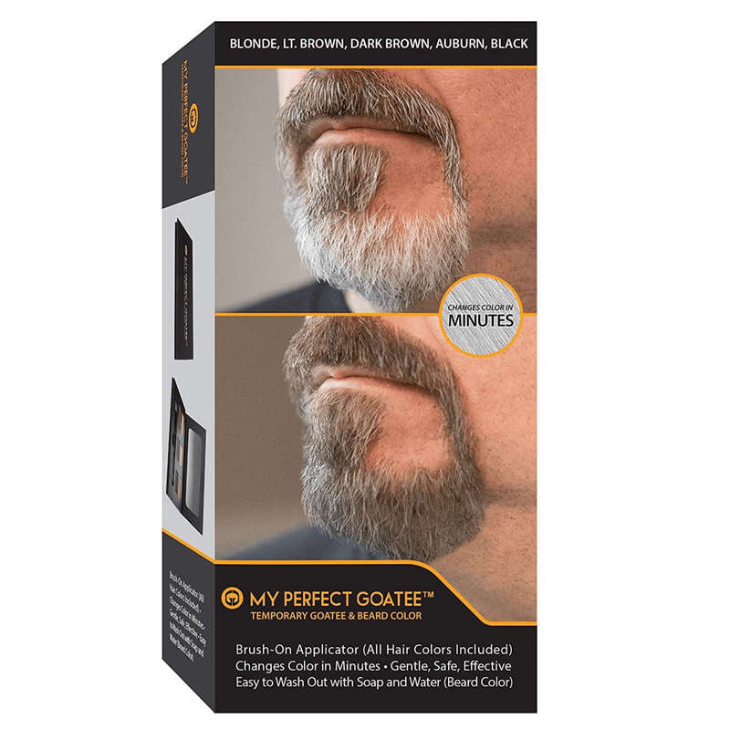 My Perfect Goatee & Beard Temporary Colour - All Hair Colours - Brush on
