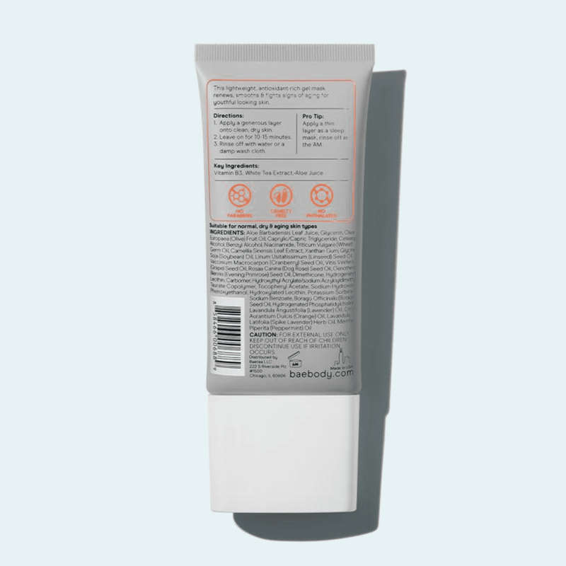 Baebody - Youth boost - gel face mask
