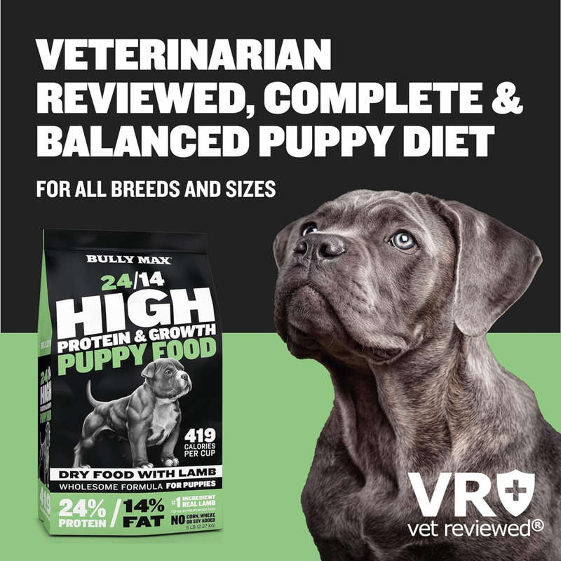 Bully max 24/14 high protein and growth puppy food