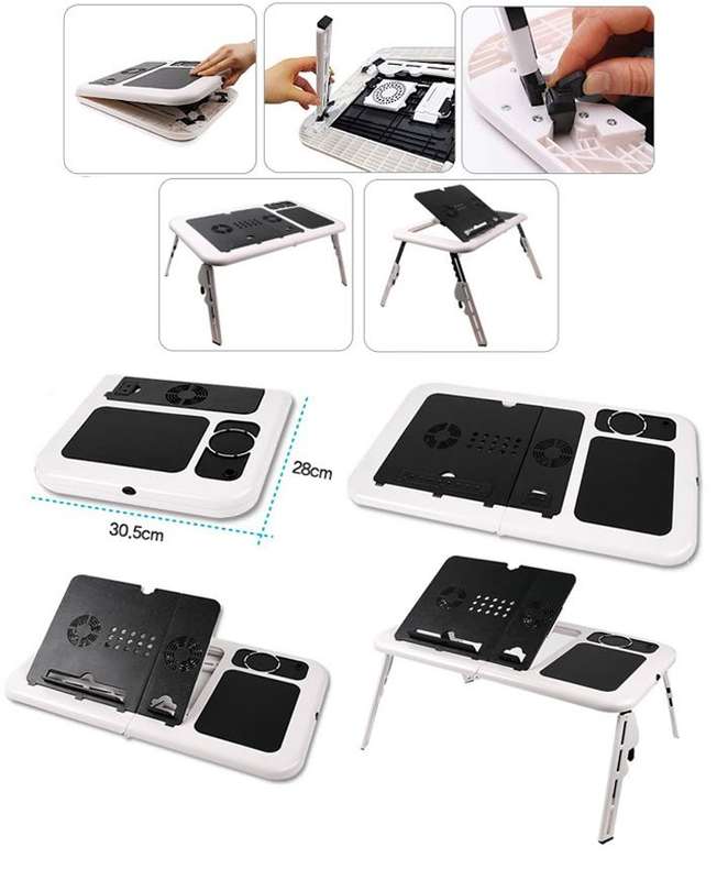 E-TABLE â LAPTOP TABLE WITH USB COOLING PAD | YSL Moments