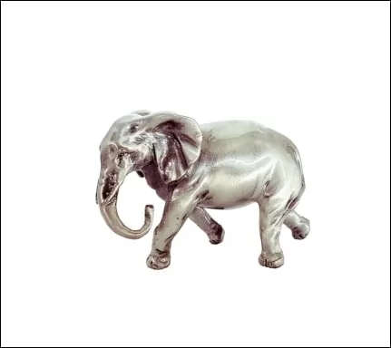 Big 5 African animals - Pewter Set