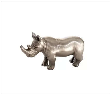 Big 5 African animals - Pewter Set