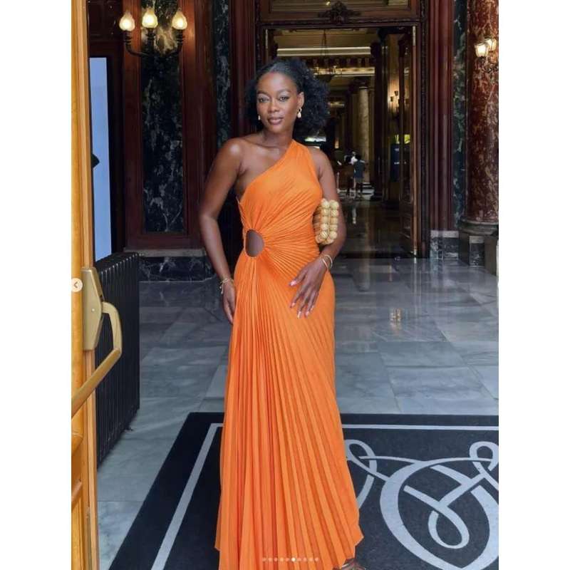 Vintage one shoulder dress outlet