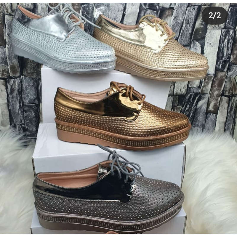 Rose gold platform oxfords new arrivals