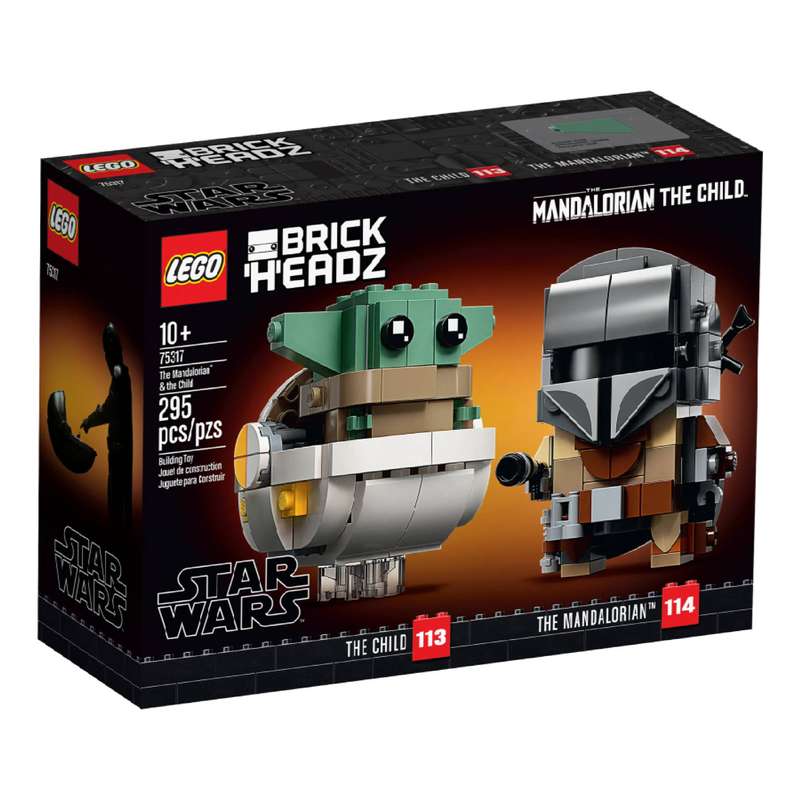Lego mandalorian brickheadz release date on sale
