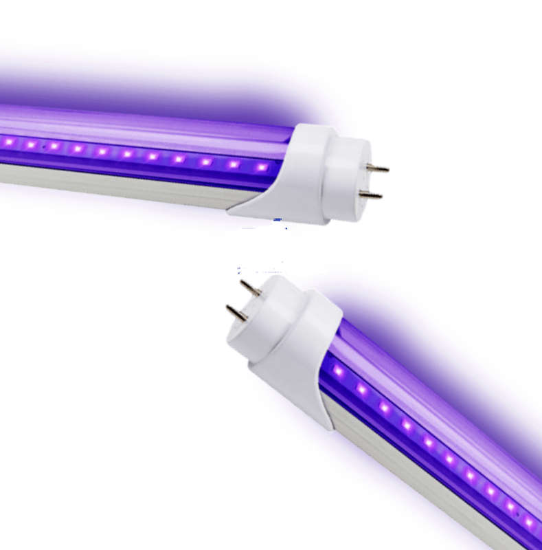 Ultra violet tube outlet