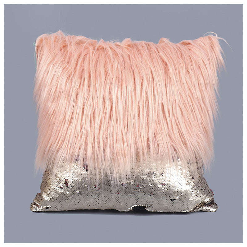 Two way sequin cushion cheap