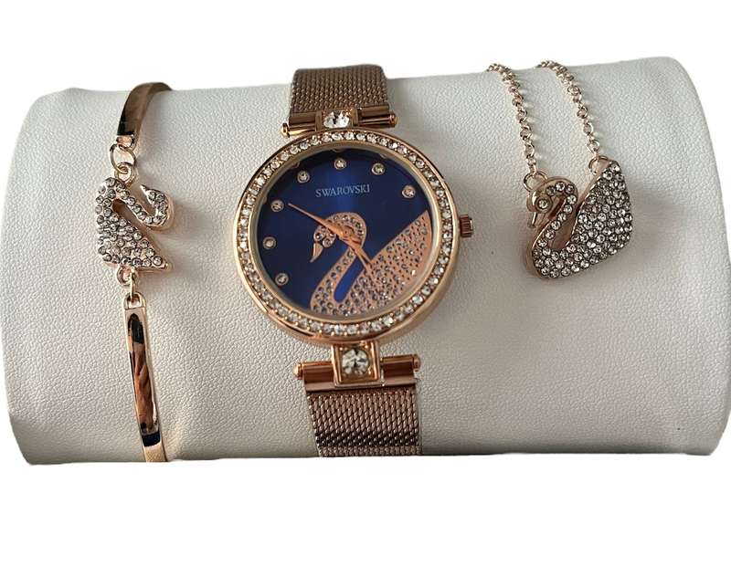 Swarovski swan watch hotsell