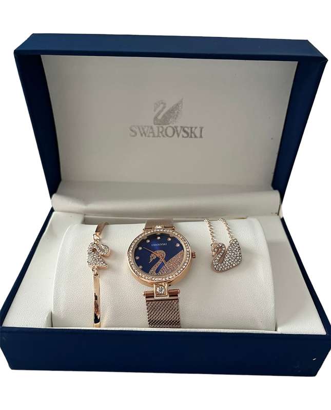 Swarovski watch gift set clearance