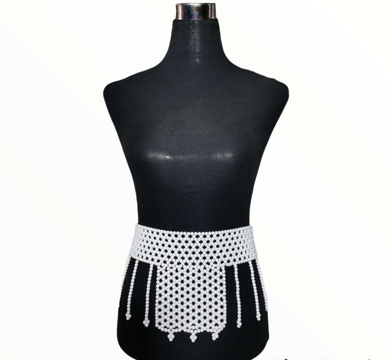 Womens beaded belts on sale