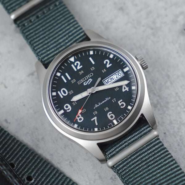 Seiko 5 grey deals