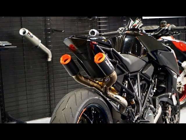 Ktm superduke 1290 r austin racing exhaust outlet