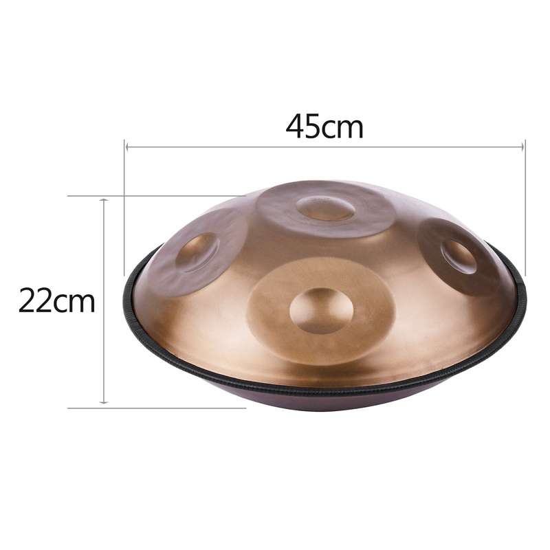 Percussion pan outlet