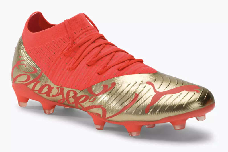 Orange soccer boots cheap