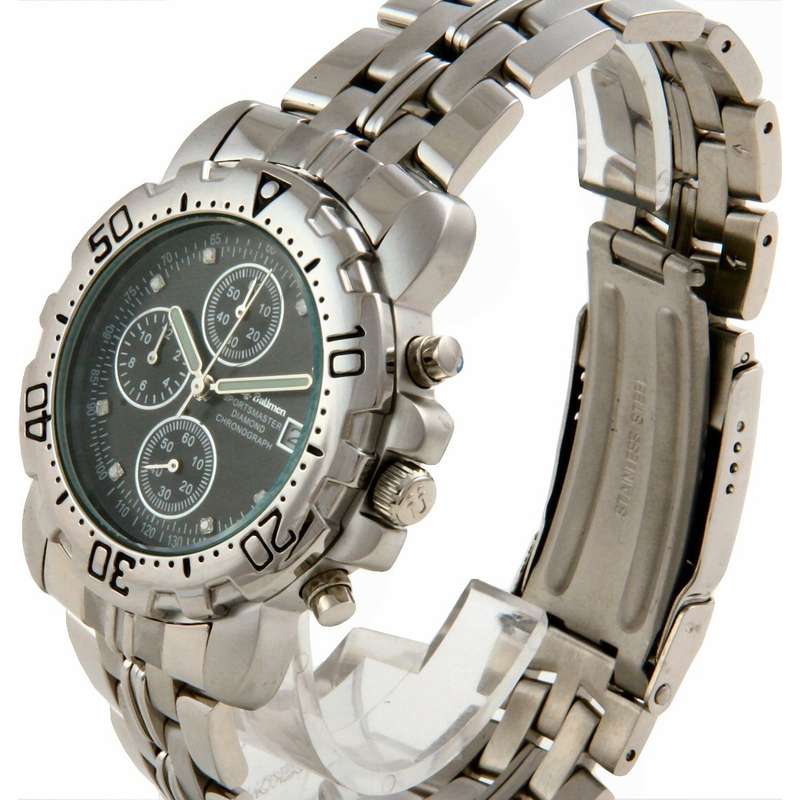 Krug baumen sportsmaster diamond chronograph outlet
