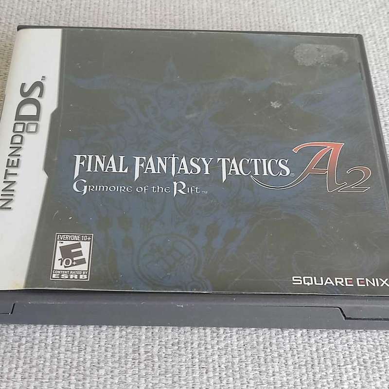 Final Fantasy Tactics A2 Grimoire of the Rift Nintendo Ds