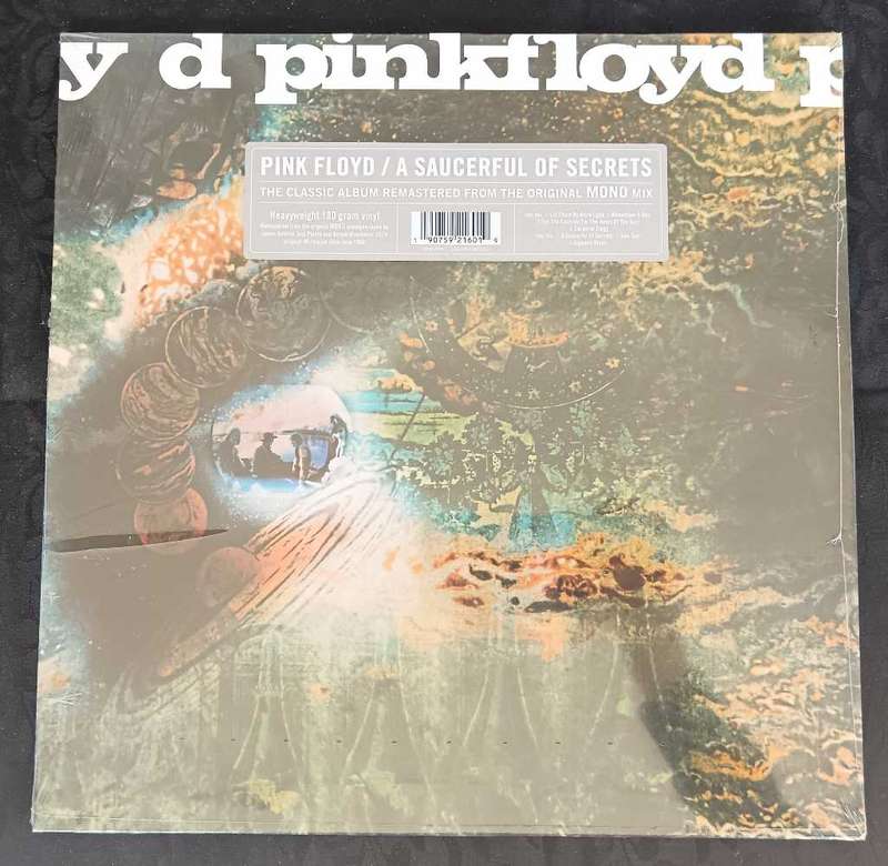 Factory Sealed - PINK FLOYD - A Saucerful of Secrets LP Vinyl Record