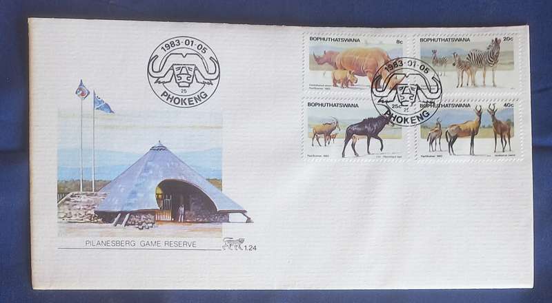 First day envelope - Pilanesberg game reserve