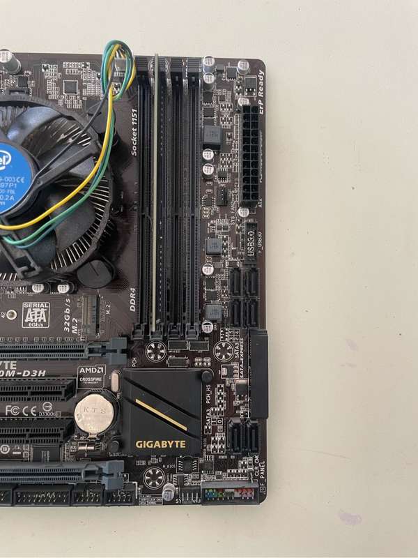 Intel Core i5 6400 Combo**Gigabyte B150M Motherboard**4GB Ram**