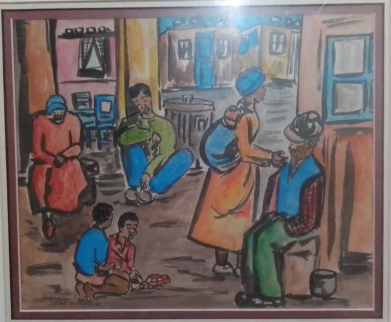 Lucas V Mahome Painting
