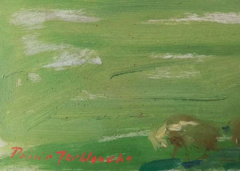 Phillip Terblanche Oil on board