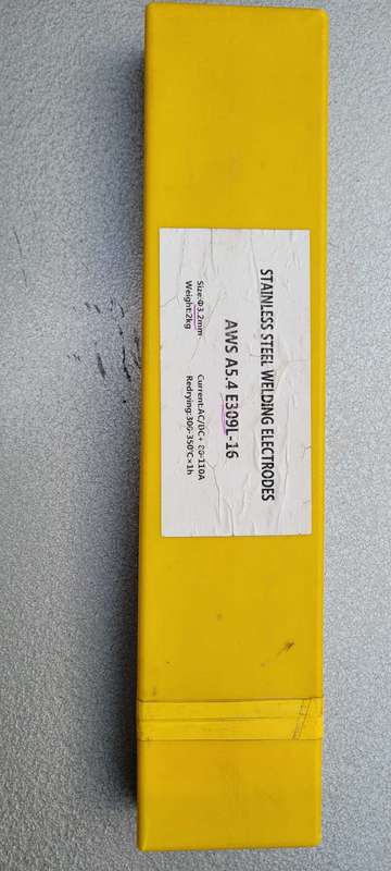 UNUSED 3.2mm Top Quality Stainless Steel Welding Rods. 2Kg Packs (AWS A5.4 E309L-16)