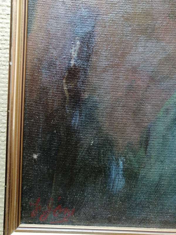 Beautiful oils on board by Frederick Timpson I`Ons