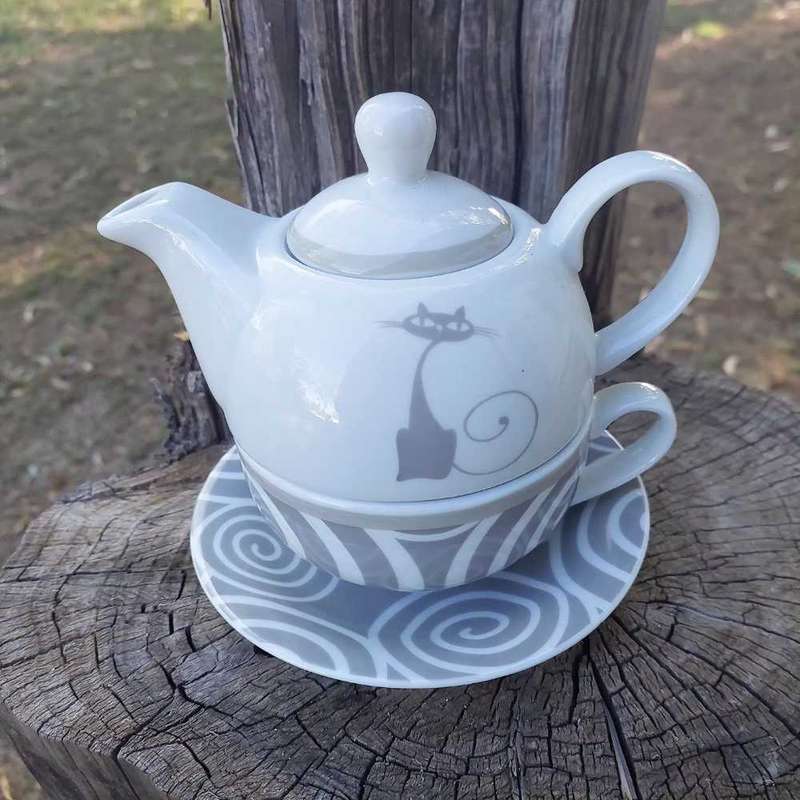 Tea for one porcelain