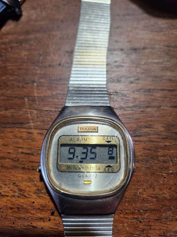 Vintage Bulova mens watch