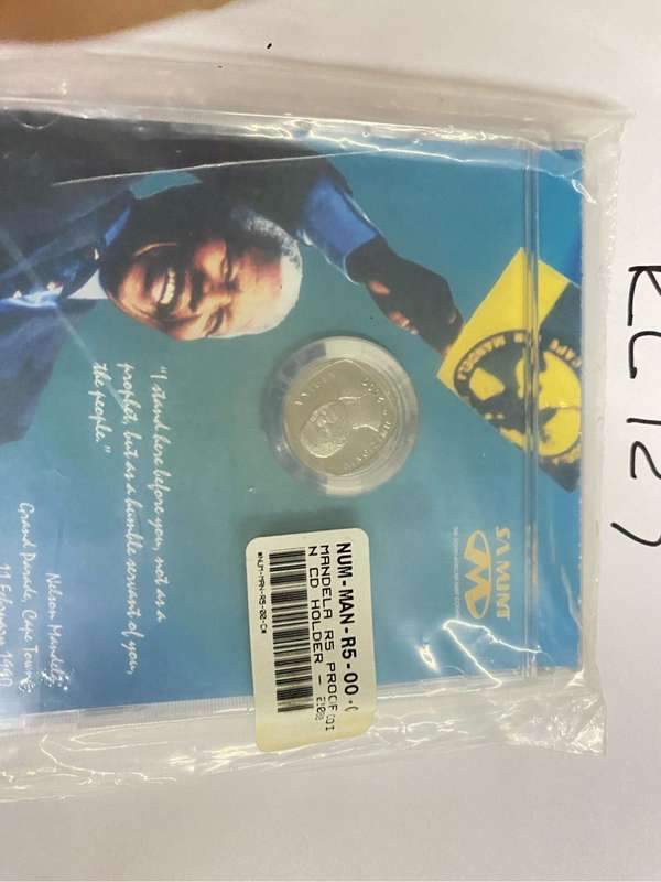 Mandela R5 Proof in CD holder