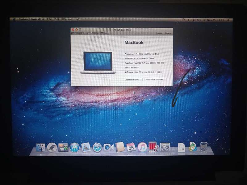 Late 2008 Apple Macbook 13.3