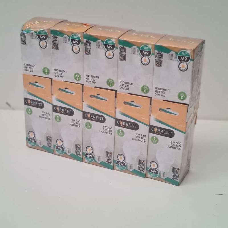 OW A60E27 LEDLight Bulb X 20