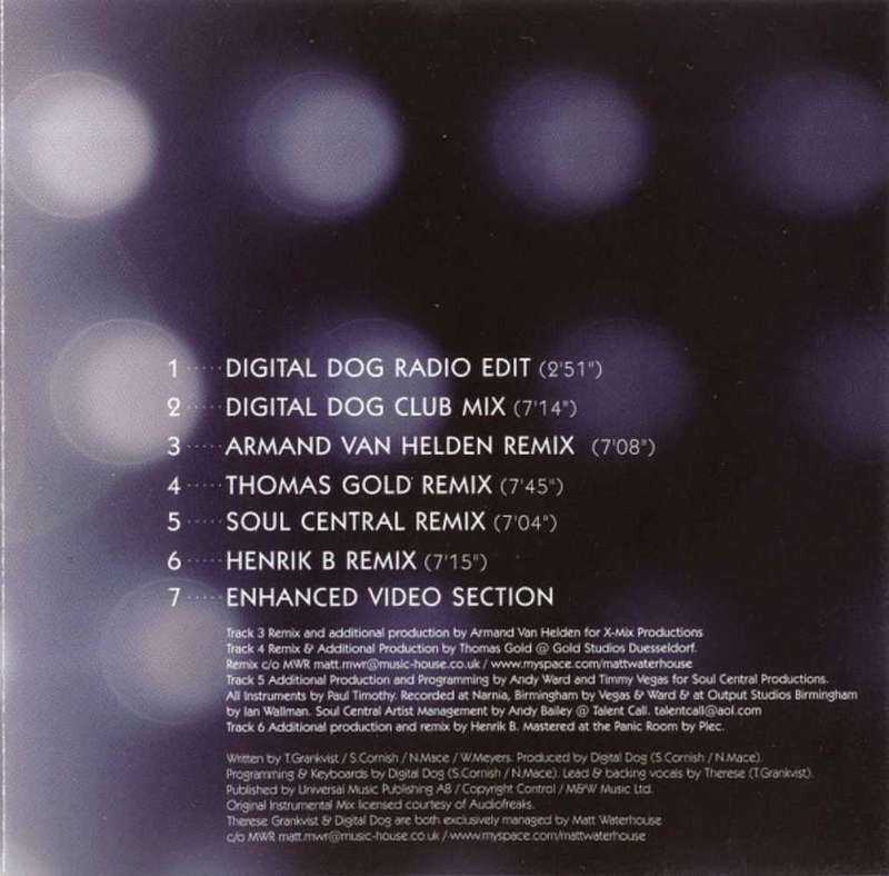 Therese  Feelin' Me (2007, CD)