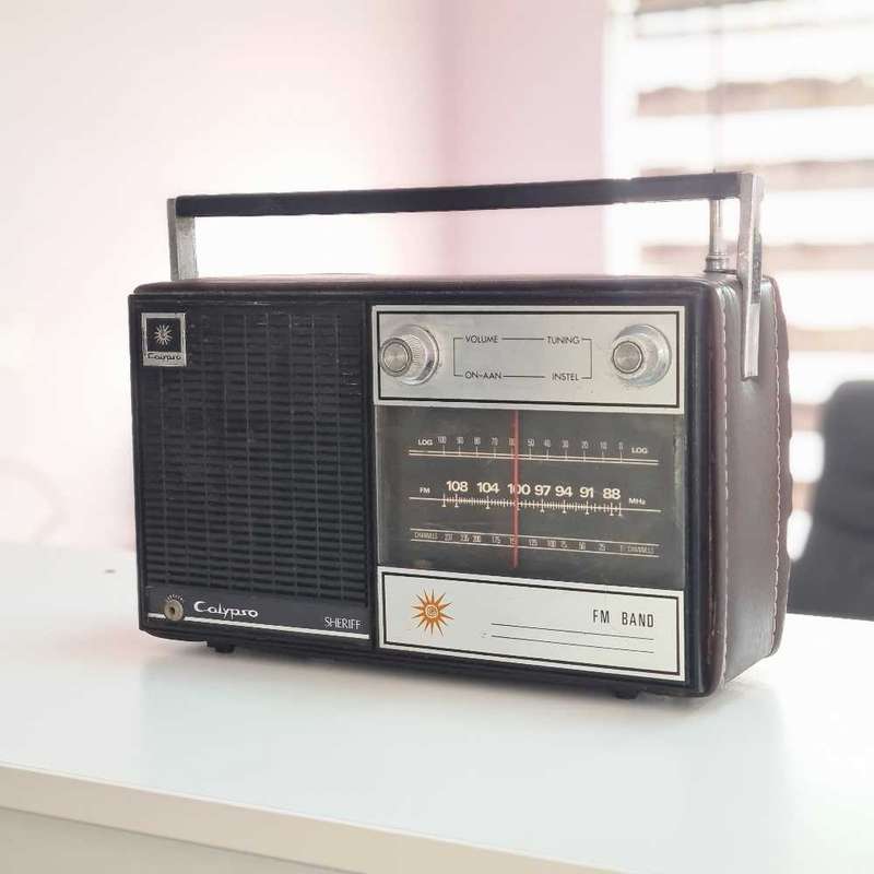 Calypso Sheriff vintage Radio