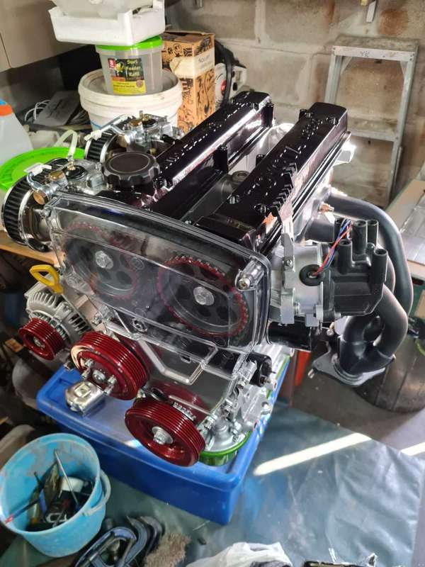 Toyota 4AGE 16v RWD Clear Cam Cover