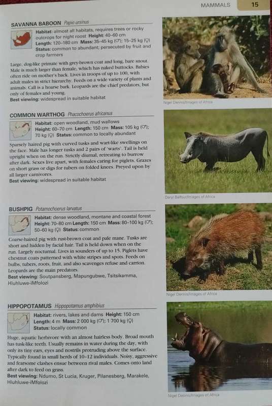 Wildlife of South Africa ,Duncan Butchart