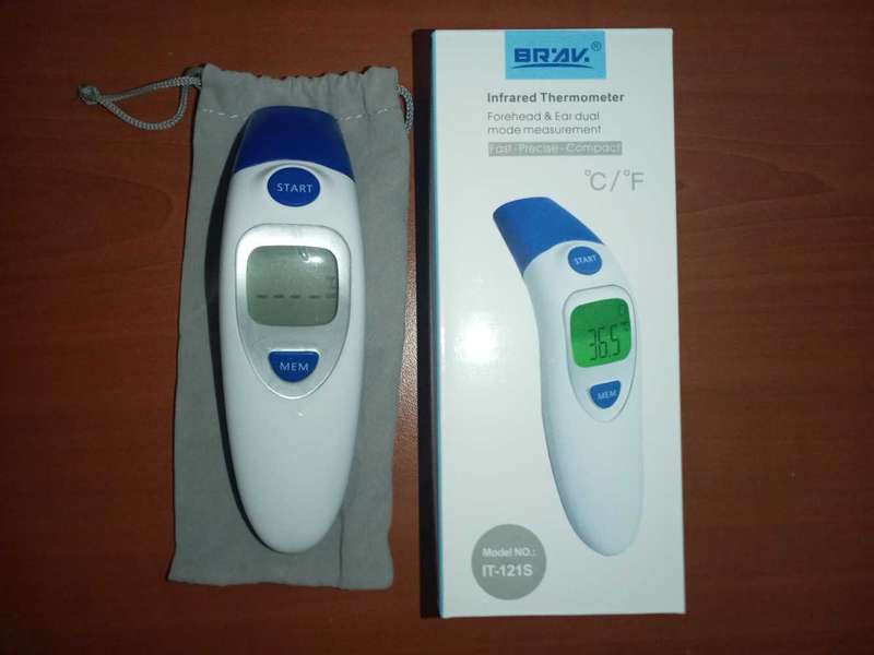 Infrared Handheld Thermometer - BRAV Model IT-121S