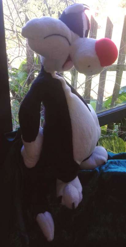 Collector`s Item. Big Floppy Head Looney Tunes Sylvester Plush Soft Toy! 30cm.