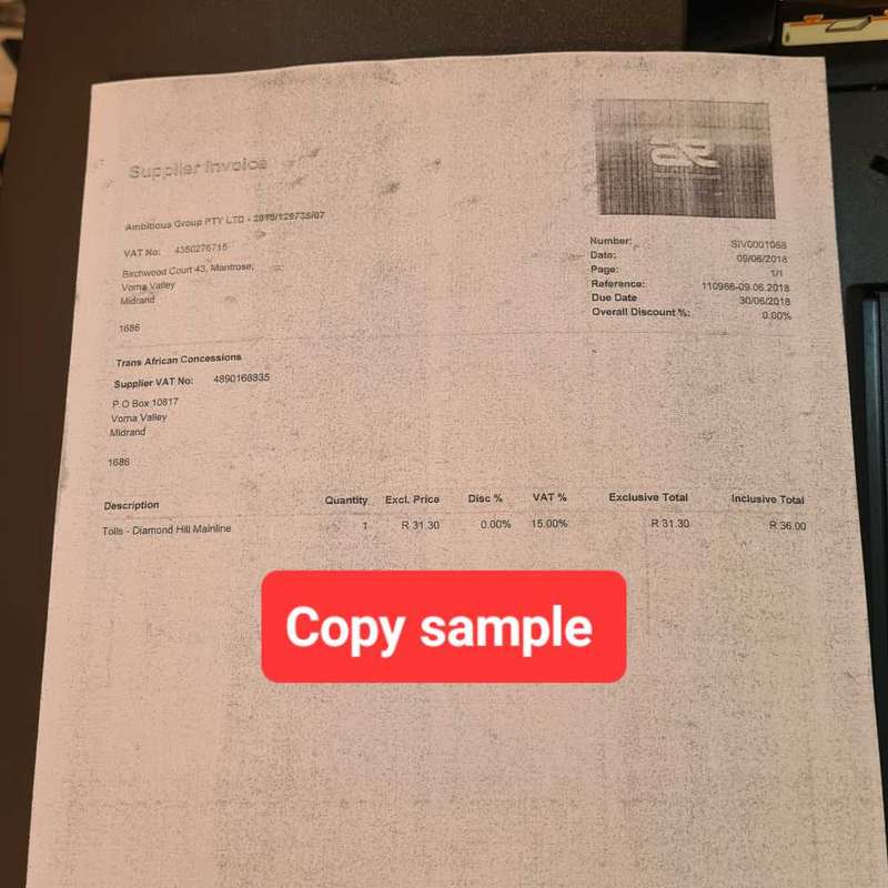 Nashua/Ricoh MP 2001sp A3 Lazer printer