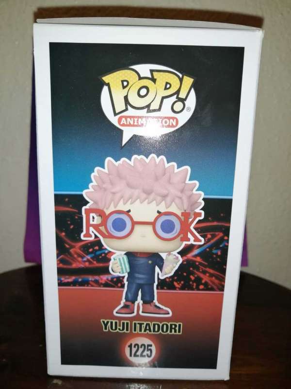 Yuji itadori limited edition funko pop jujutsu kaisen