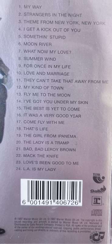 My Way (The Best of) Frank Sinatra