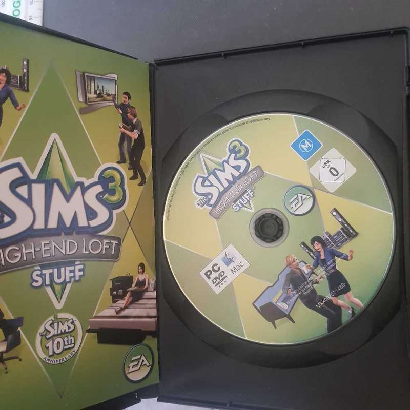 Sims 3 high end loft stuff expansion pack includes activation code