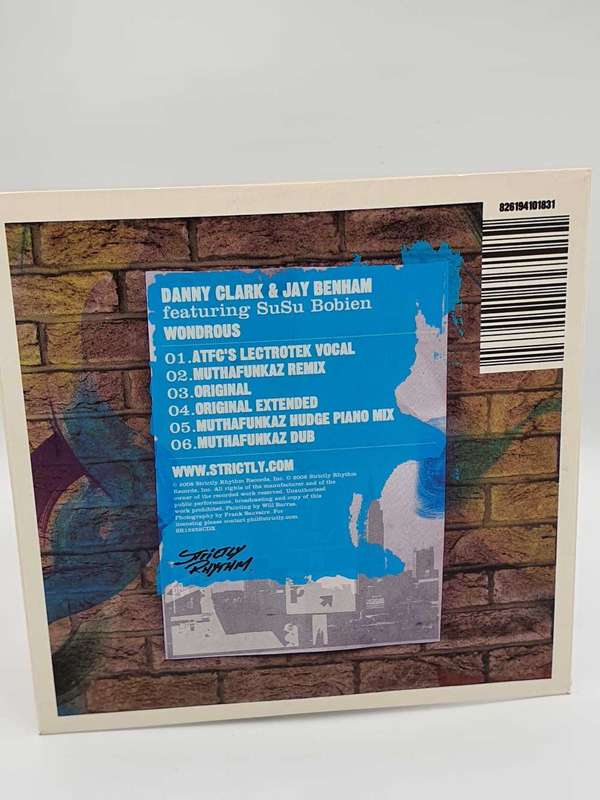 Danny Clarke/Jay Benham/SuSu Bobien/Wondrous strictly rhythm