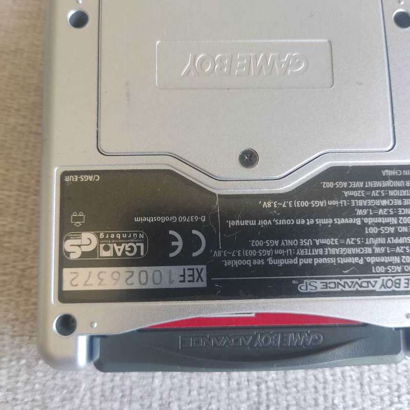 Nintendo GameBoy Advance SP console  as is