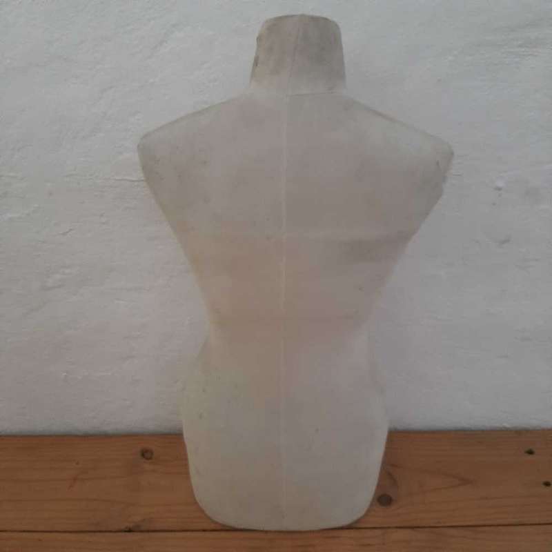 Female mannequin torso bust