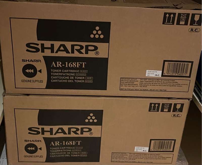 Sharp AR-122E N + 2 sharp cartridges valued at R13,000 up for grabs. Please read description.