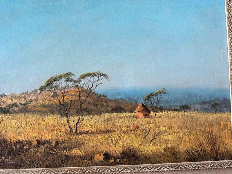 Michael Albertyn ( SNR ) oil painting