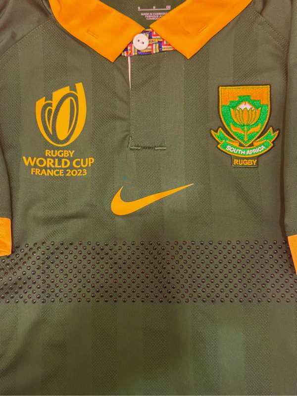 Springbok 2023 Rugby World Cup Match Replica Jersey
